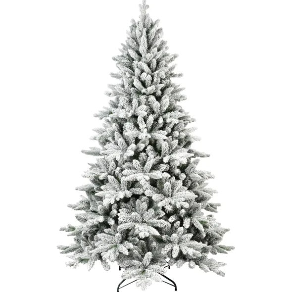 5FT PE&PVC Flocked Christmas Tree